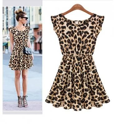 Vestido Leopardo